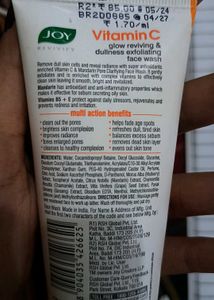 JOY Vitamin C Face Wash