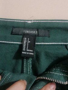 Forever 21 Green Short Skirt