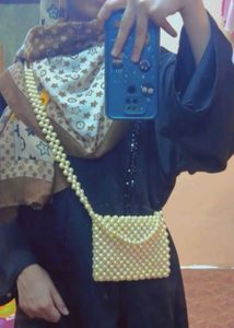 A Verry Beautiful Beads Sling Bag