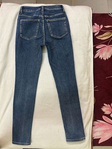 High- waist Skinny Denim Jeans