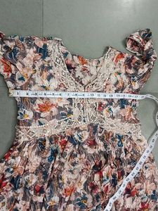 Floral Print Gown