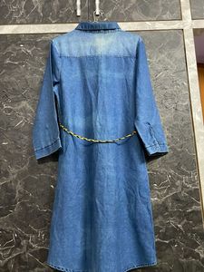 MANGO Denim Shirt Dress