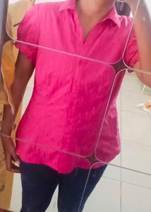 Brand New Stock Clearance Magenta Shirt