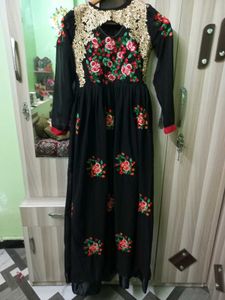 Black Long Gown