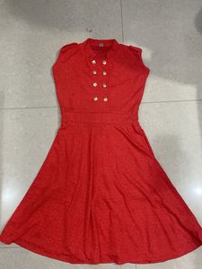 Cute pink  Sleeveless Dress