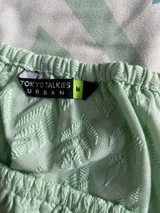Mint Green Crop Top