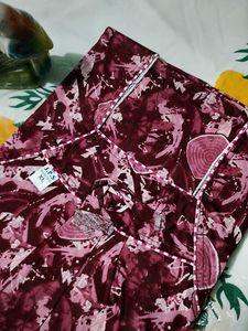 pure cotton Floral Nighty