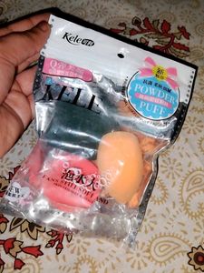 Blender With Face Powder Puff