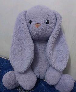Purple Plush Bunny Rabbit Soft Toy