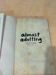ALMOST ADULTING BOOK