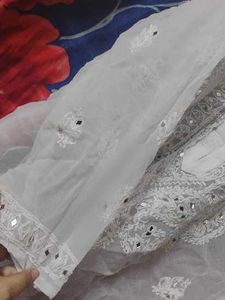 White Embroidered Kurta