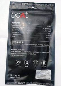 Boat Copy Nirvana R80 Wired Earphone With Surprise