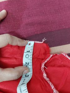 Red And Magenta Partywear Suit