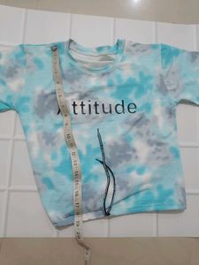Cyan Blue Active Crop Top