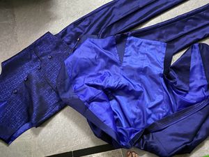 Three Piece coat pant Royal Blue Colour