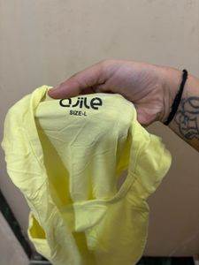 Ajile Yellow Tank Top