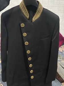 Elegant Black Sherwani