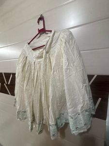 Elegant Embroidered Skirt