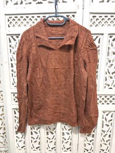 🎀Brown Pullover Sweater C