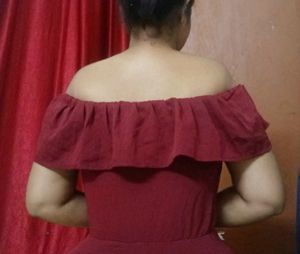 Offshoulder Mini Dress