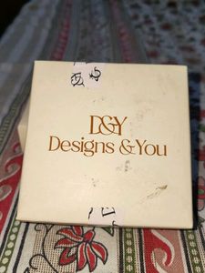 D&amp;Y Gold Heart &amp; Bow Earrings