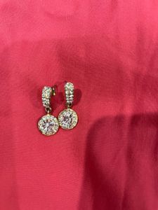 White Stone Studs