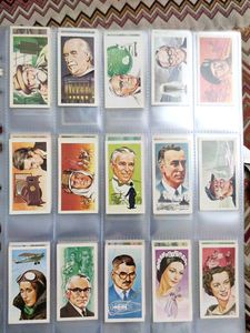 Vintage Famous People Cigrette Card
