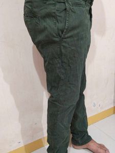 Olive Green Chinos