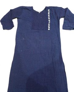 Beautiful Kurta With 3/4th Sleeve Length