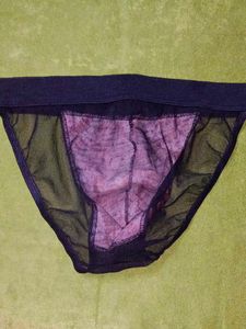 Men Pole Polar Transparent Tiger Print Briefs