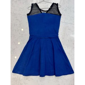 Navy Blue Mini Dress(Fits XS/S/M size) |Strechable