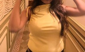 Yellow One-Shoulder Top