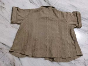 Boho Chic Button-Down Top