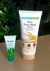 Mamaearth & Himalaya Face Wash Duo
