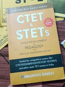TET/CTET Exam Books Notes