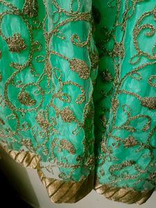Mint Green Sharara Pants