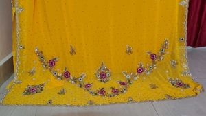 Worked Saree