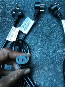 COMPUTER POWER CABLE NEW AND ORIGINAL 5 SET