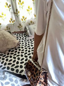 Leopard Print Chain Bag