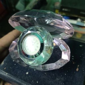 Cristal Showpiece With Watch