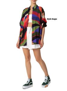 Abstract Print Shirt (Imported)