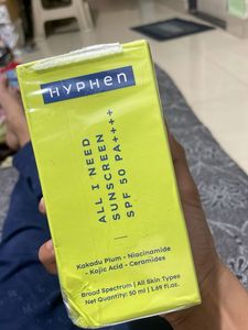 HYRPHEN All I Need Sunscreen SPF 50