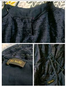 Navy Blue Playsuit
