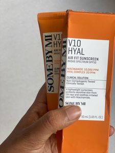 Some By Mi V10 Hyal Air Fit Sunscreen SPF50
