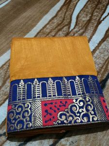 Brand New Saree Tag Is Not Present Only