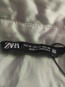ZARA Silky Green Shirt