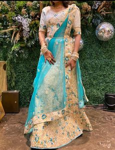 Beautiful Blue Lehenga