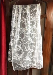 Net Embroidered Dupatta/ Stole