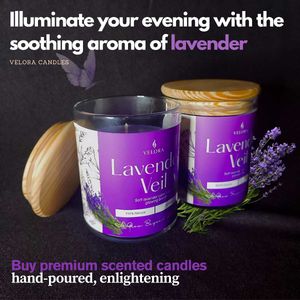 Velora Lavender Veil Candles