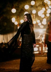 Black Sequence Saaree